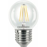 Century LED FILAMENT MINI GLOBE ČIRÁ 4W E27 2700K 470Lm 360d 45x72mm IP20 CEN INH1G-042727 Teplá bílá Čirá – Hledejceny.cz