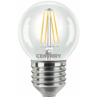 Century LED FILAMENT MINI GLOBE ČIRÁ 4W E27 2700K 470Lm 360d 45x72mm IP20 CEN INH1G-042727 Teplá bílá Čirá – Hledejceny.cz
