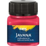 Barva na světlý a tmavý textil Javana 20 ml třešňová – Zboží Dáma