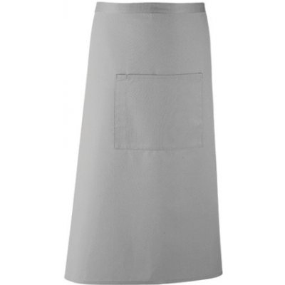Premier Workwear Pracovní zástěra s kapsou PR158 Silver Pantone 428 90x80cm – Hledejceny.cz