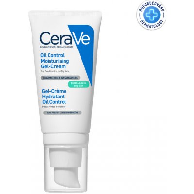 CeraVe Hydratační gel-krém s technologií pomáhající absorbovat kožní maz 52 ml – Sleviste.cz