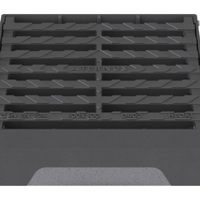 Heckl Heckl Aternus 500 x 500 mm černá – Zbozi.Blesk.cz