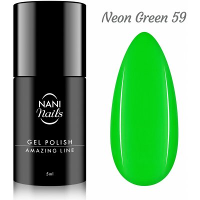 NANI Gel lak Amazing line Neon Green 5 ml – Hledejceny.cz