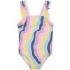 Color Kids-Swimsuit W. Frills, AOP, lavender mist Mix