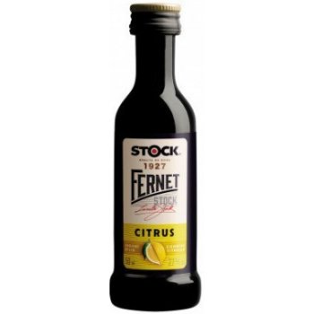 Fernet Stock Citrus 27% 0,05 l (holá láhev)