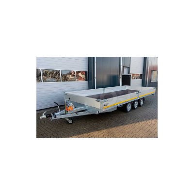 Autopřepravník Eduard Multi 5020 bočnice 30cm 3 nápravy 3500kg, nájezdy – Sleviste.cz