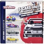 Majorette Autíčka Japan Series Bonus Pack kovová s odpružením a sběratelským boxem 7,5 cm délka 5 druhů – Hledejceny.cz