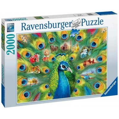 RAVENSBURGER Páv 2000 dílků – Zboží Dáma
