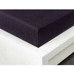 XPOSE Jersey prostěradlo Exclusive černé 140x200 – Zboží Dáma