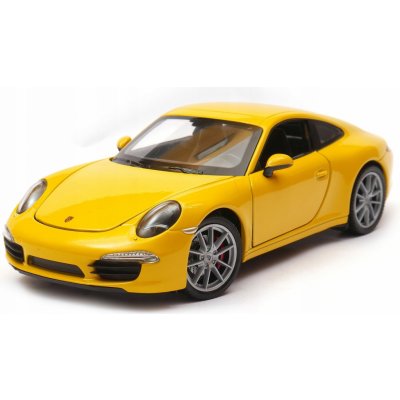 WELLY Carrera Porsche 911 S žlutá 1:24 – Zbozi.Blesk.cz