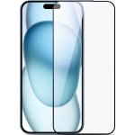 Joyroom tvrzené sklo JR-MLG0286 2.5D s ochranou proti modrému světlu a prachu s černým rámečkem pro iPhone 15 Plus/16 Plus – Zboží Živě
