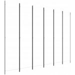 Greatstore 6dílný paraván bílý 300x220 cm textil – Zboží Dáma