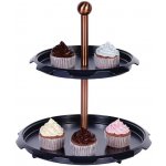 Berlingerhaus Etažér dvoupatrový Black Rose Collection – Zboží Dáma