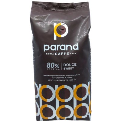 Parana Caffe Směs Káva 60% Cremoso obilné kávy zrnková 1 kg – Hledejceny.cz