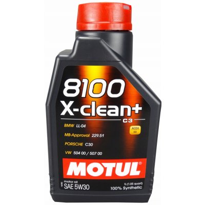 Motul 8100 X-clean+ 5W-30 1 l – Hledejceny.cz