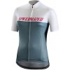 Cyklistický dres Specialized Rbx Comp Logo Team krátký rukáv Wmn storm grey/white/acid red