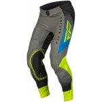 Fly Racing Lite 2023 šedo-modro-hi-vis – Zboží Mobilmania