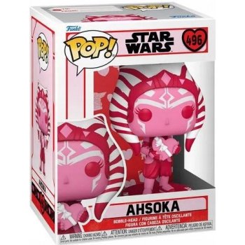 Funko Pop! Star Wars Bobble Head Valentines Ahsoka 496