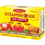 Terezia Vitamín C 500 trio natur 60 kapslí – Hledejceny.cz
