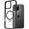 Pouzdro a kryt na mobilní telefon Apple AlzaGuard Clear TPU Case Compatible with Magsafe pro iPhone 16 Pro Max černé AGD-PCMT35B