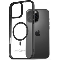 AlzaGuard Clear TPU Case Compatible with Magsafe pro iPhone 16 Pro Max černé AGD-PCMT35B