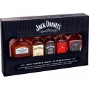 Jack Daniel's Family of Fine Spirits sada 39 % 5 x 0,05 l (holá láhev)