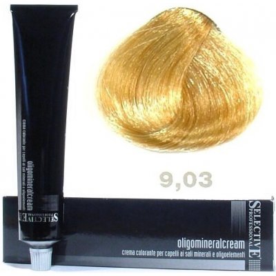 Selective Oligomineral Cream Color ante velmi světlá blond zlatá 9-03 100 ml