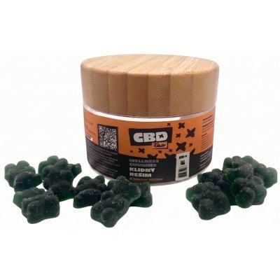 CBDčko Wellness Gummies Reishi + Ashwagandha 50 ks Klidný režim – Hledejceny.cz