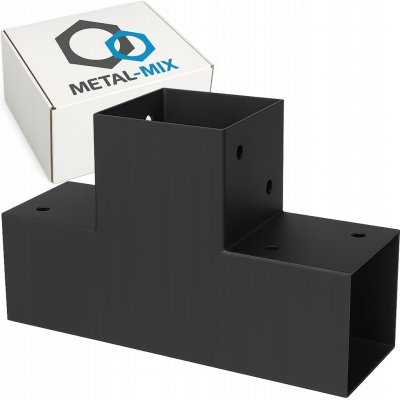 Domax spojka trámová GPT 70, 72x165x255x1,5, černá DMX96076072 – Zboží Mobilmania