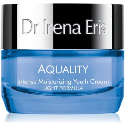 Dr Irena Eris Aquality Intense Moisturizing Youth cream Light Formula intenzivně hydratační krém s omlazujícím účinkem 50 ml – Hledejceny.cz