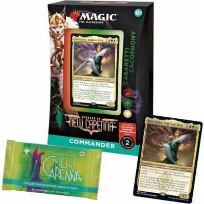 Wizards of the Coast Magic The Gathering: Streets of New Capenna Commander Deck Cabaretti Cacophony – Hledejceny.cz