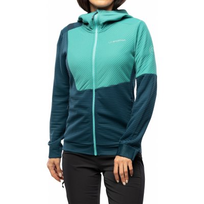 La Sportiva Mood Hoody Zip Storm Blue/Lagoon