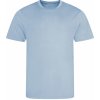 Pánské sportovní tričko Pánské funkční prodyšné tričko modrá obloha