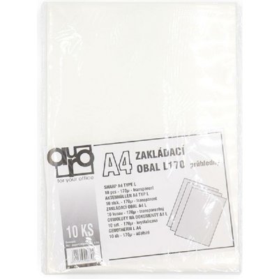 Auro Office zakládací obal A4, 170 µm, PVC, hladký - 10 ks – Hledejceny.cz