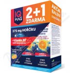 IQ Mag 375 mg hořčíku + vitamín B6 s příchutí pomeranče 3x20 šumivých tablet – Hledejceny.cz