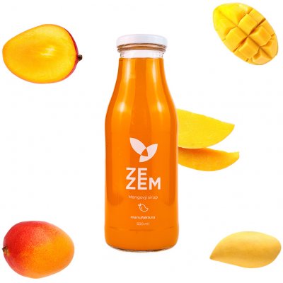 Zezem Mangový sirup 0,5 l – Sleviste.cz