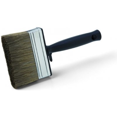 Schuller Eh´Klar Štětka TIMBER na ochranné nátěry dřeva, mix čínská štětina/PES, kovová spojka, plastová rukojeť, vel. 120 mm – HobbyKompas.cz