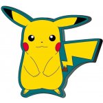 SkyBrands Tvarovaný polštář Pokémon Pikachu 28x30 – Zbozi.Blesk.cz