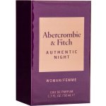 Abercrombie & Fitch Authentic Night parfémovaná voda dámská 50 ml – Hledejceny.cz