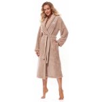 L&L Dlouhý dámský župan 2323 Monique Béžová – Zboží Mobilmania