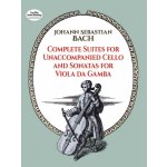 Johann Sebastian Bach Complete Suites for Unaccompanied Cello and Sonatas for Viola da Gamba noty na violoncello – Hledejceny.cz