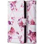 Pouzdro Tech-Protect Wallet na Samsung Galaxy A53 5G, floral rose – Zboží Mobilmania
