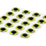 Sybai Epoxidové Oči 3D Epoxy Eyes Holographic Yellow 3,5 mm – Hledejceny.cz