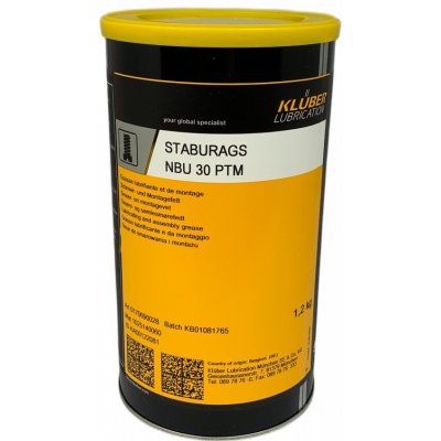 Klüber Staburags NBU 30 PTM 1,2 kg – Sleviste.cz