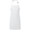 Zástěra Premier Workwear Dětská voděodolná zástěra PR145 White 43x53cm