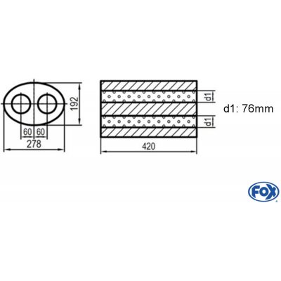 FOX UNI-D75442076 – Hledejceny.cz