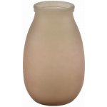 Váza MONTANA, 28cm|4,35L, hnědá matná|Vidrios San Miguel|Recycled Glass – Hledejceny.cz