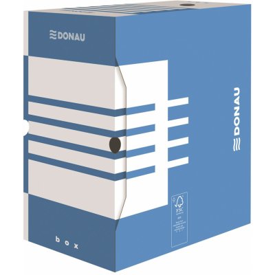 Donau Archivační krabice - A4, 15 cm, modrá, 1 ks – Zboží Živě