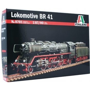 Italeri Model Kit lokomotiva BR 41 parní velikost HO 8701 1:87