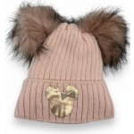 Gracek dívčí zimní čepice růžové – Sleviste.cz